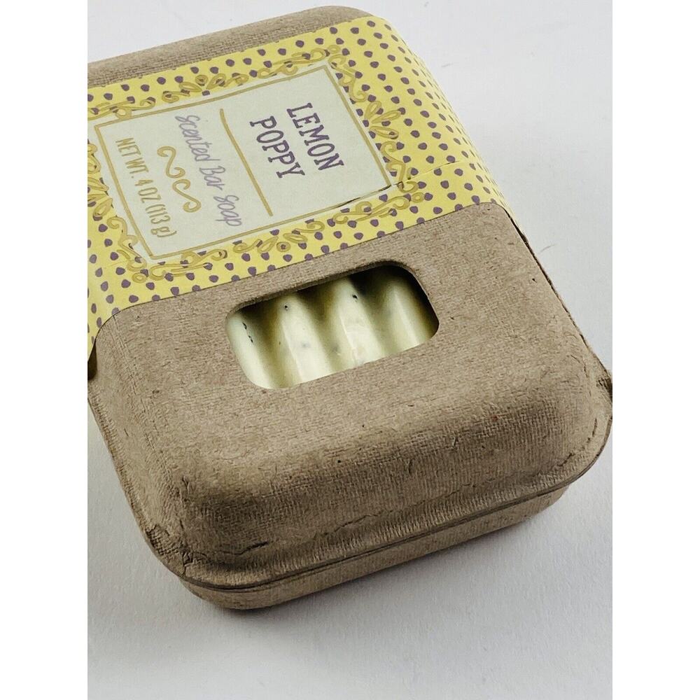CST Fall River Bath Bar Soap Lemon Poppy 4 oz Cruelty Free USA Silky Lather Exfo - Picture 5 of 7